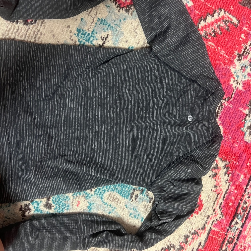 Black and Gray Striped lululemon